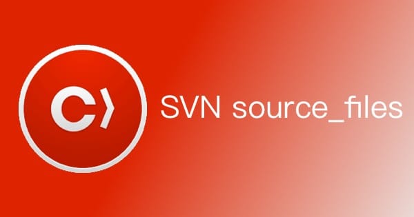 使用SVN进行私有库添加一直提示 The source_files pattern did not match any file